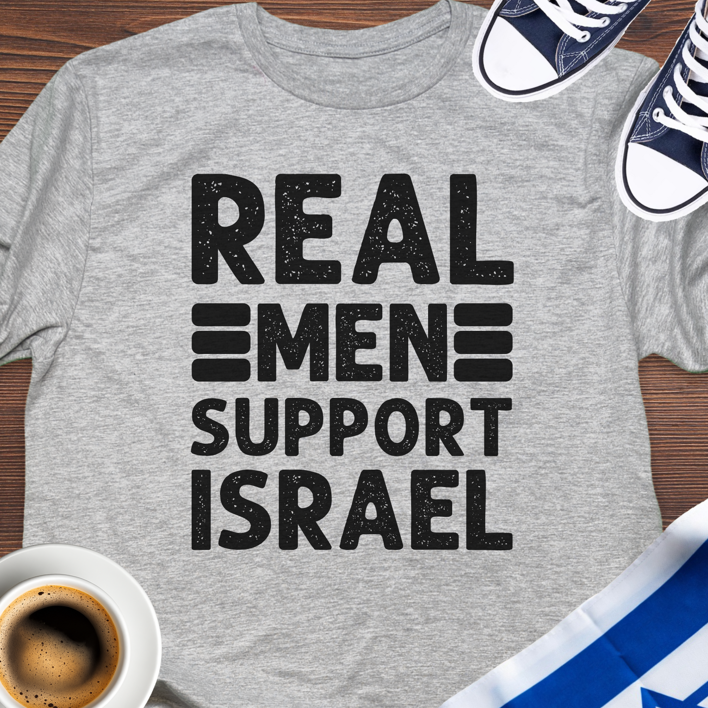 Real Men Support Israel T-shirt