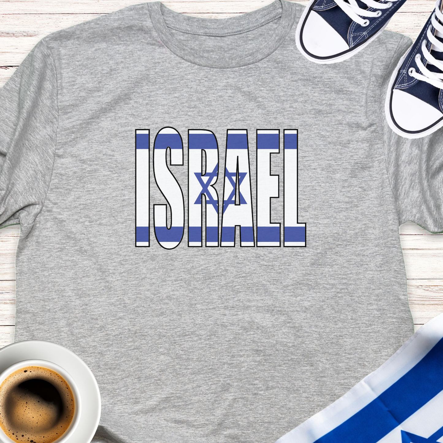 Israel Outline T-shirt