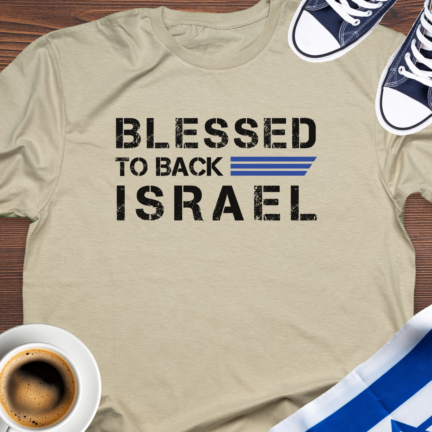 Blessed To Back Israel T-shirt