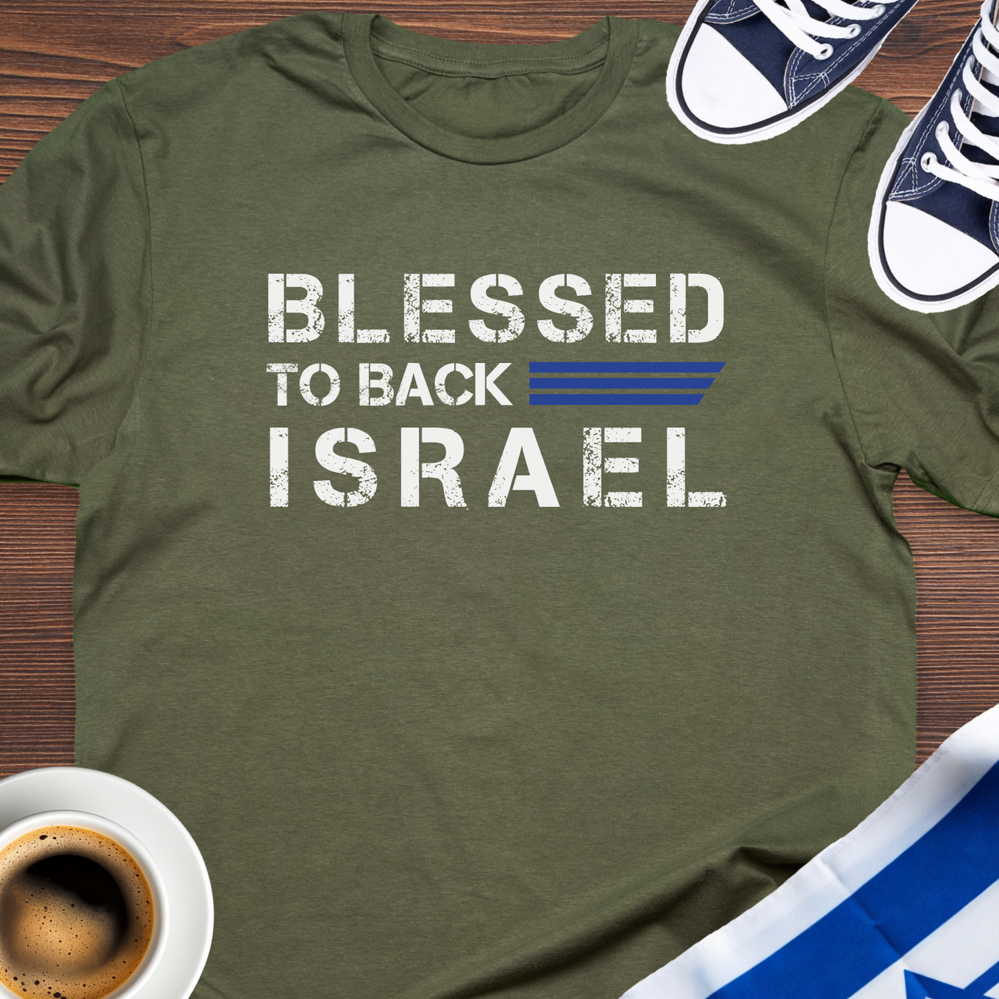 Blessed To Back Israel T-shirt