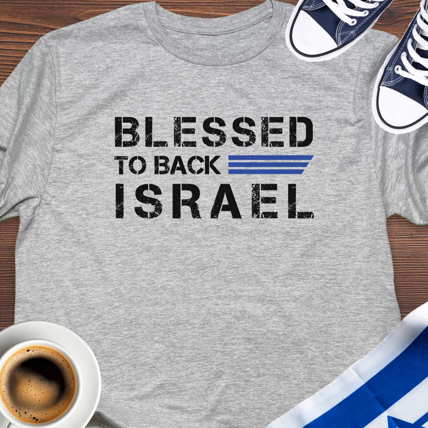 Blessed To Back Israel T-shirt