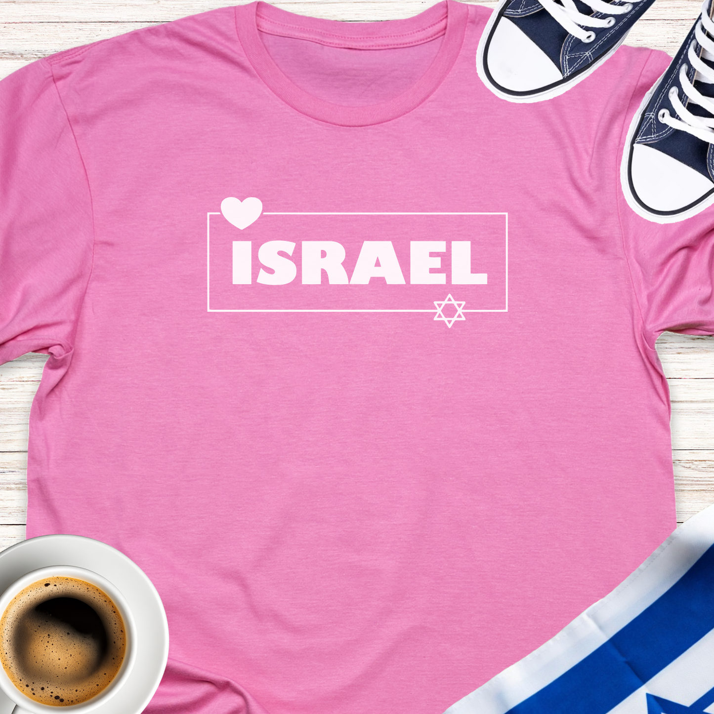 Love Israel Star T-shirt