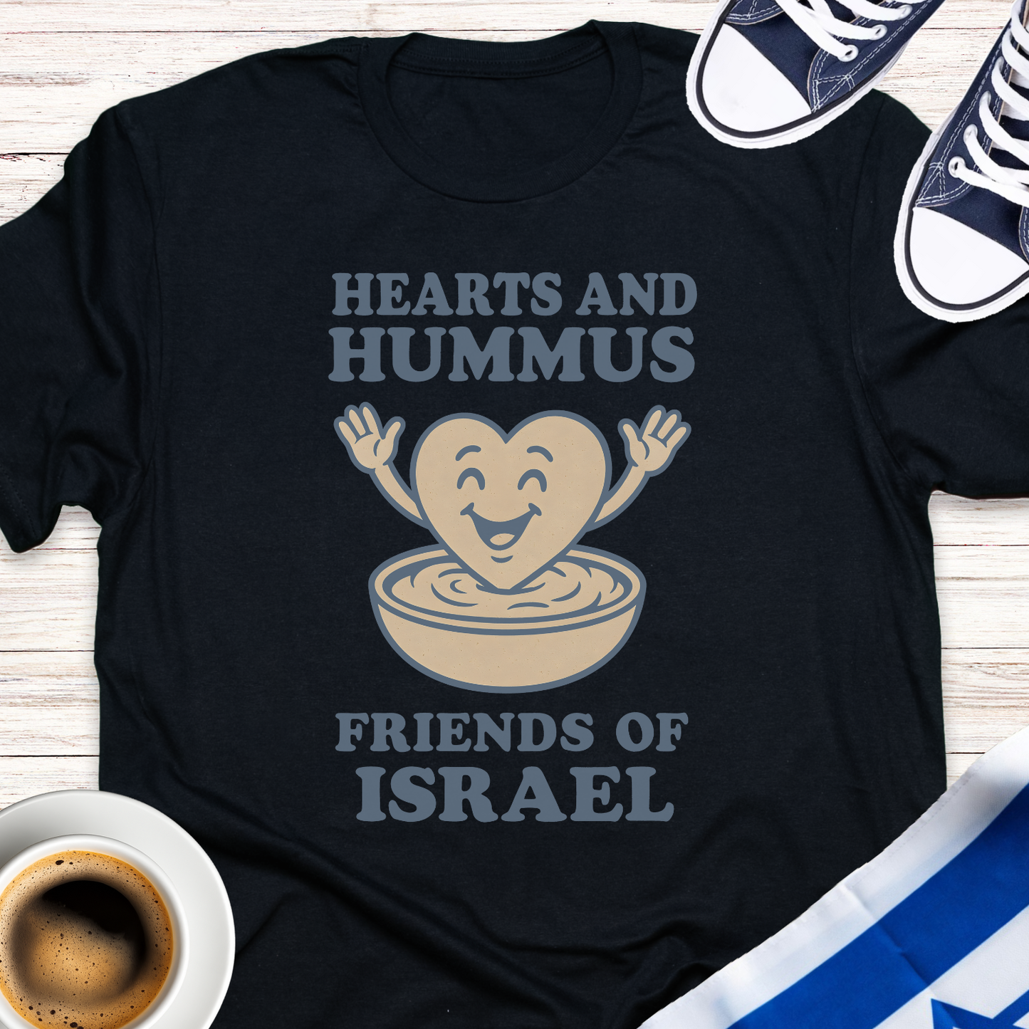 Hearts And Hummus T-shirt