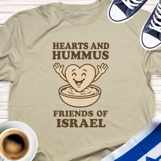 Hearts And Hummus T-shirt