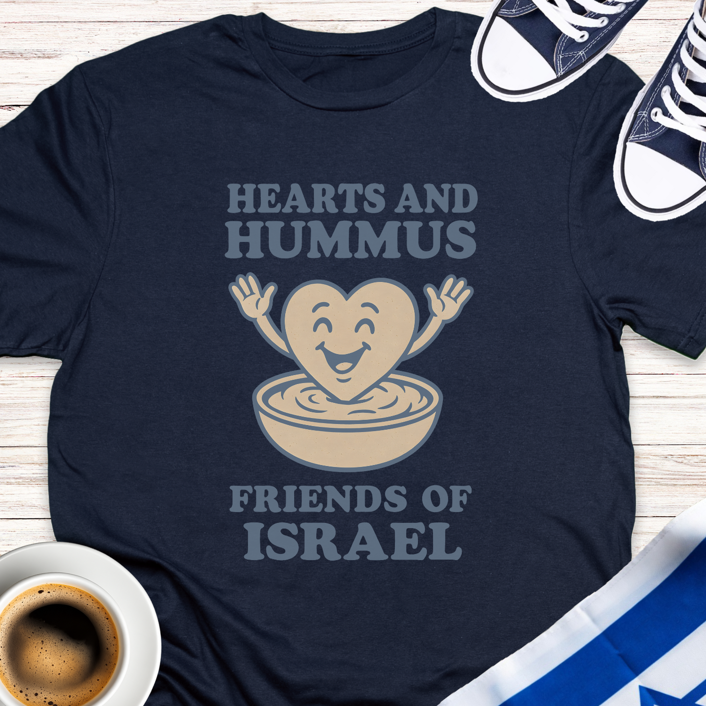 Hearts And Hummus T-shirt