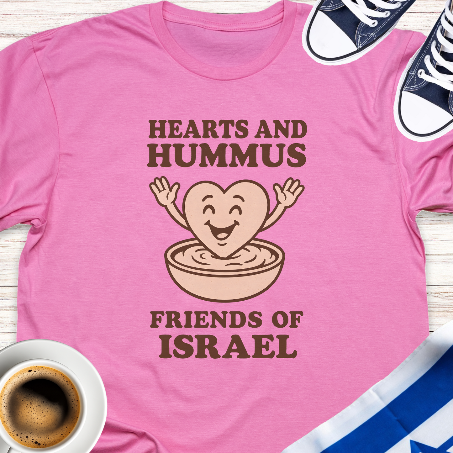Hearts And Hummus T-shirt