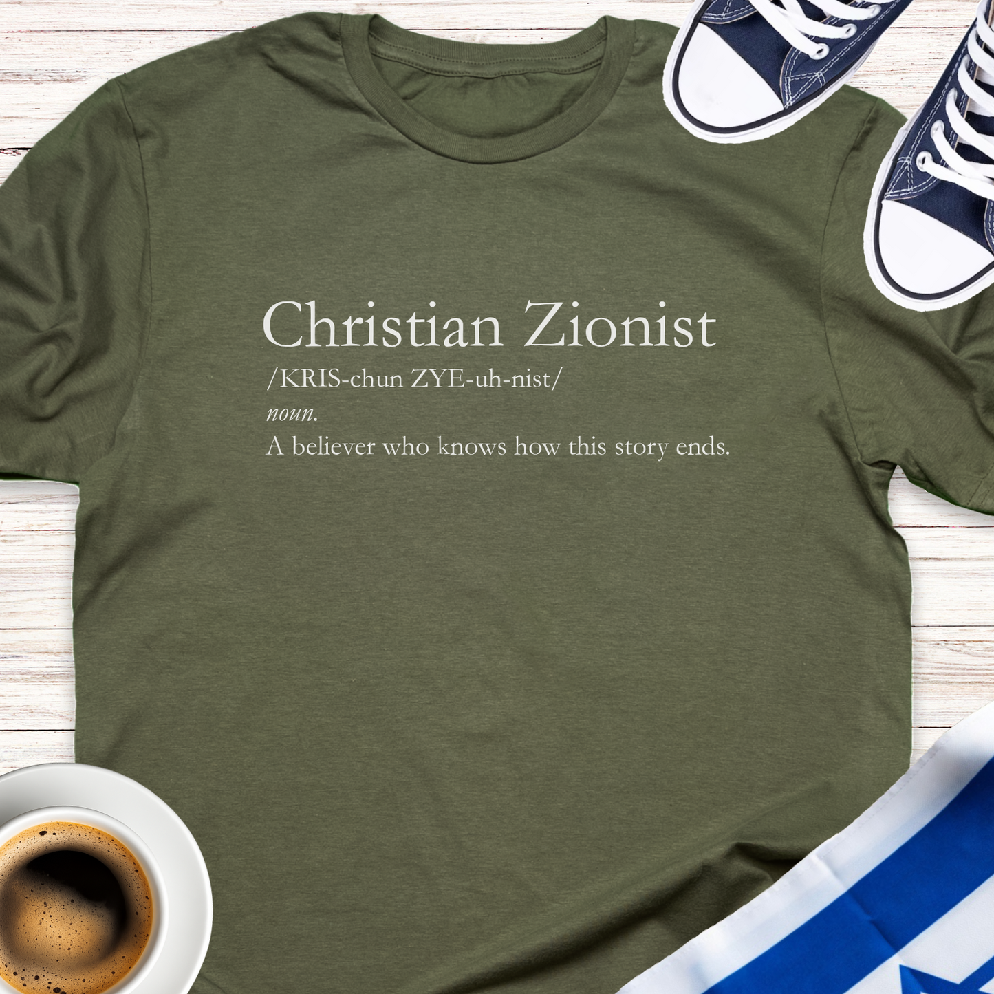 Christian Zionist Definition T-shirt