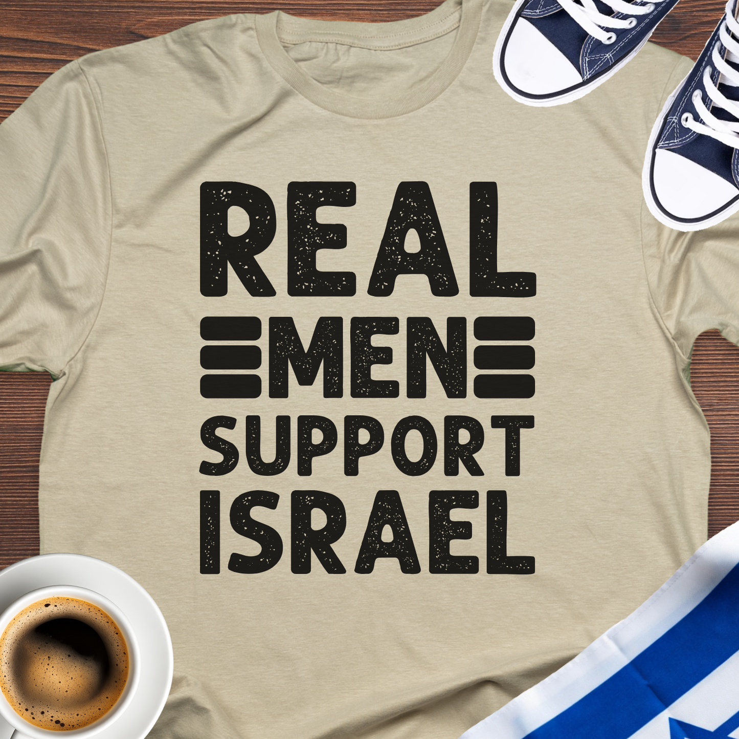 Real Men Support Israel T-shirt