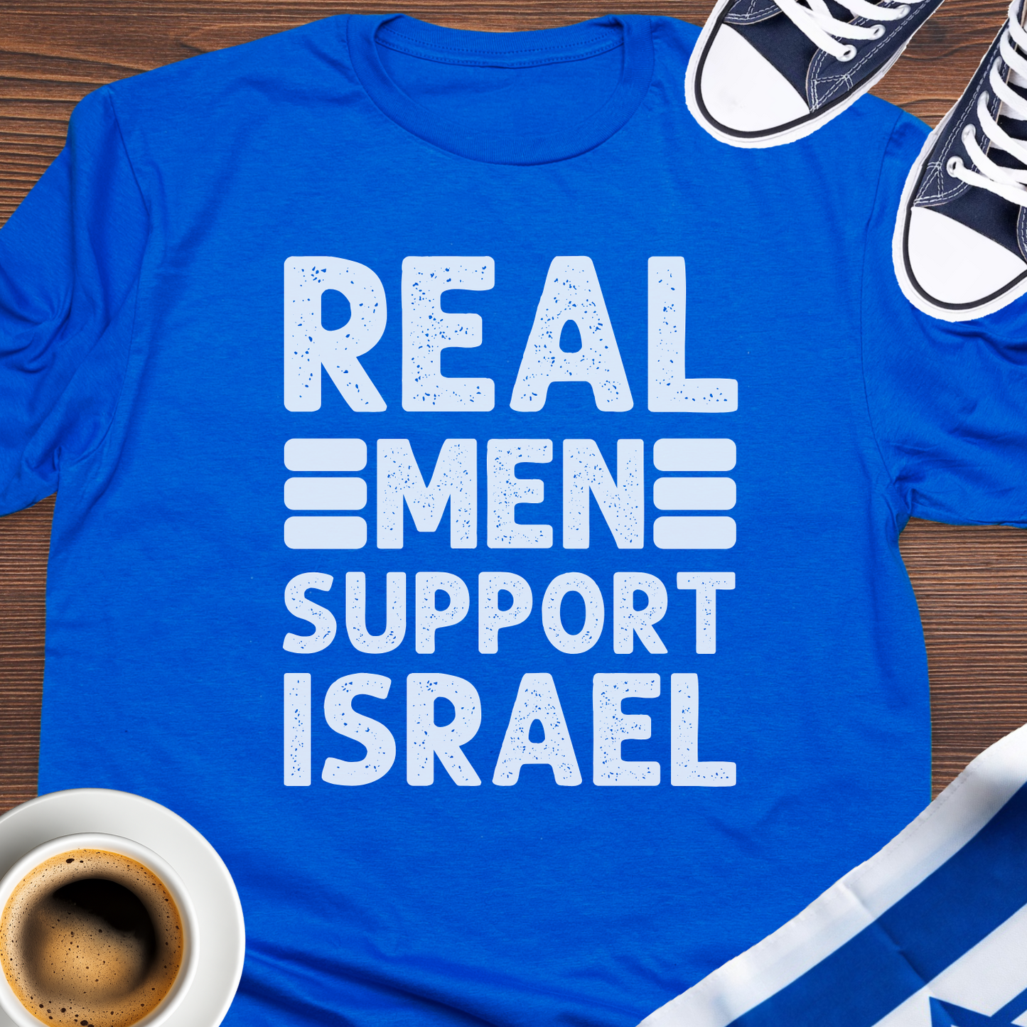 Real Men Support Israel T-shirt