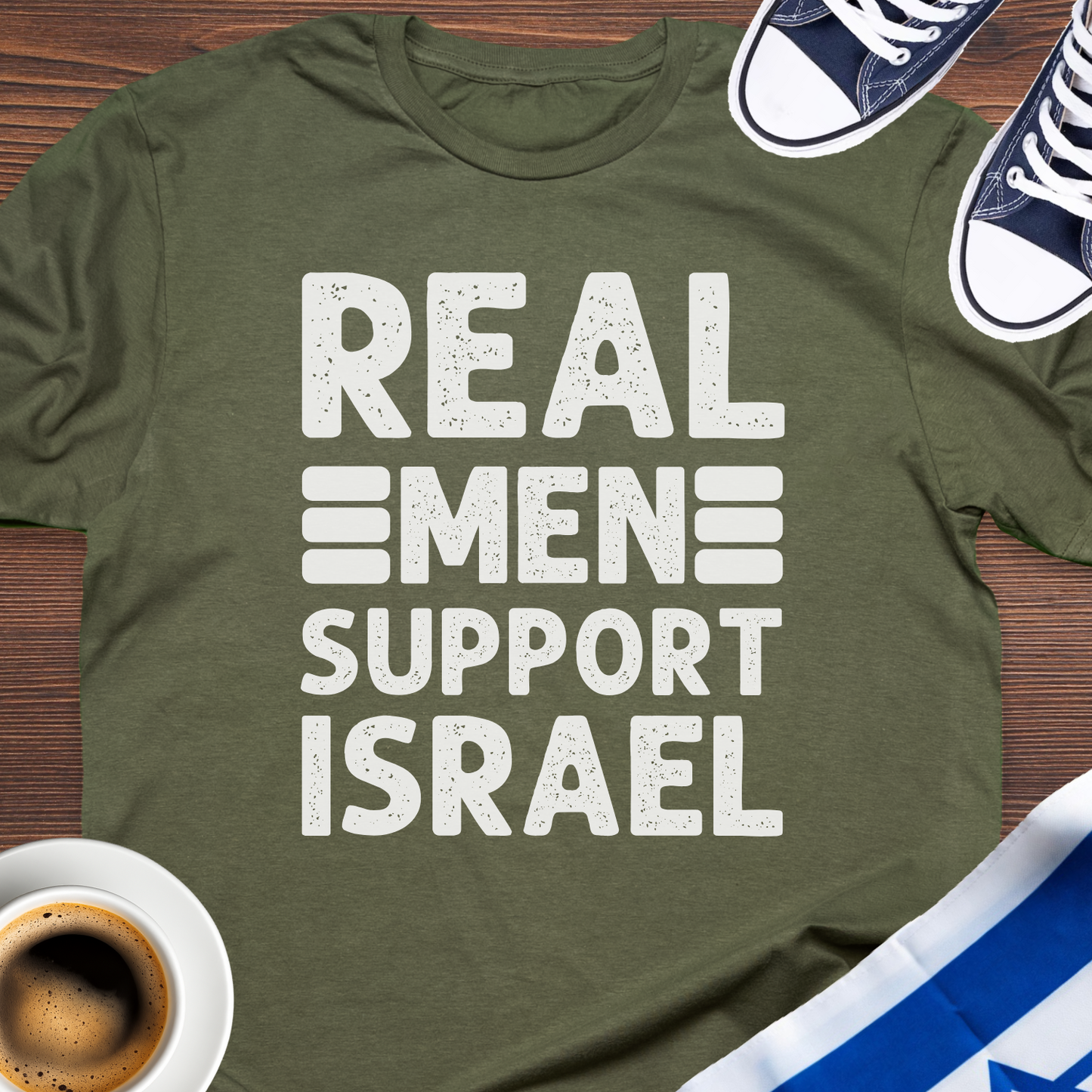 Real Men Support Israel T-shirt
