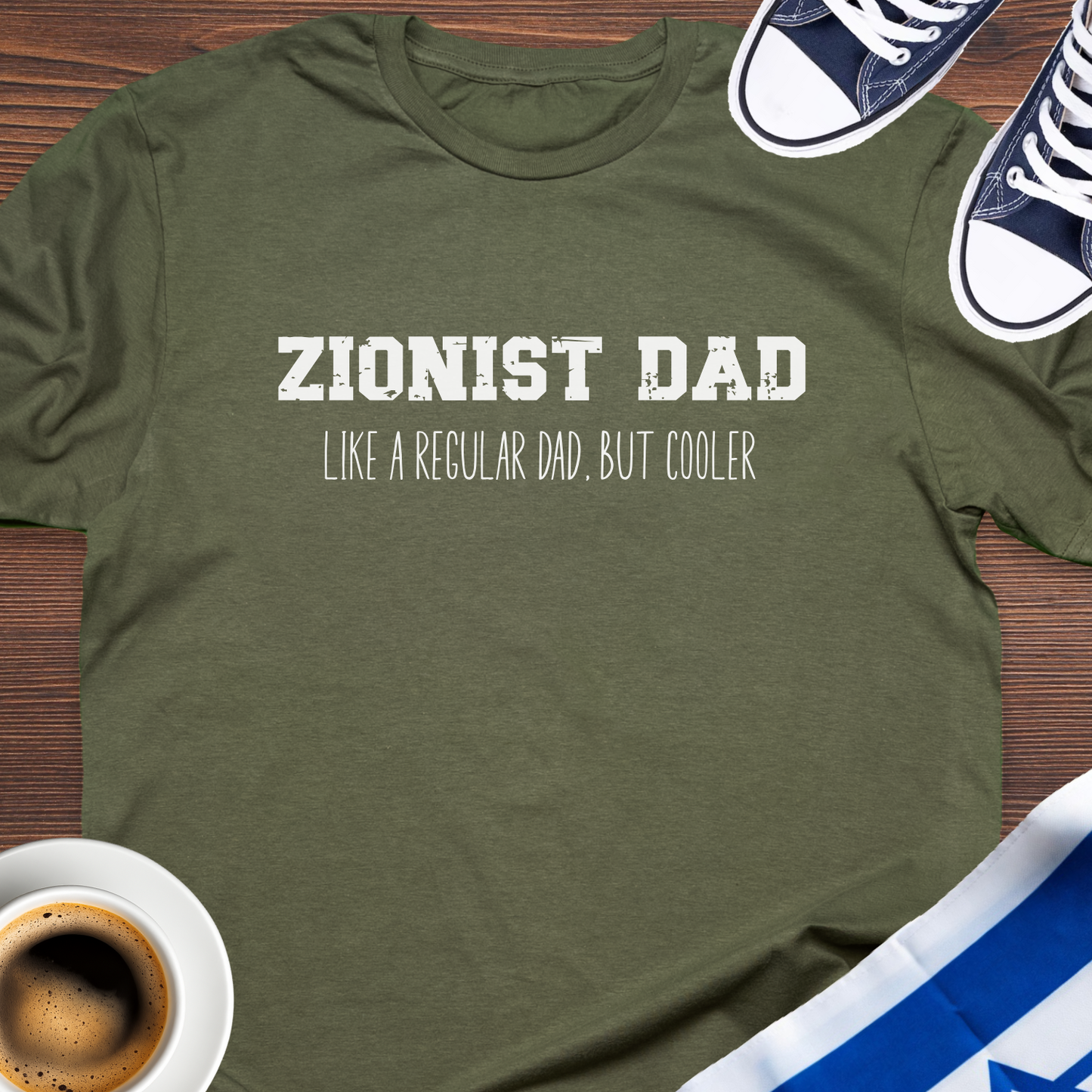 Zionist Dad T-shirt