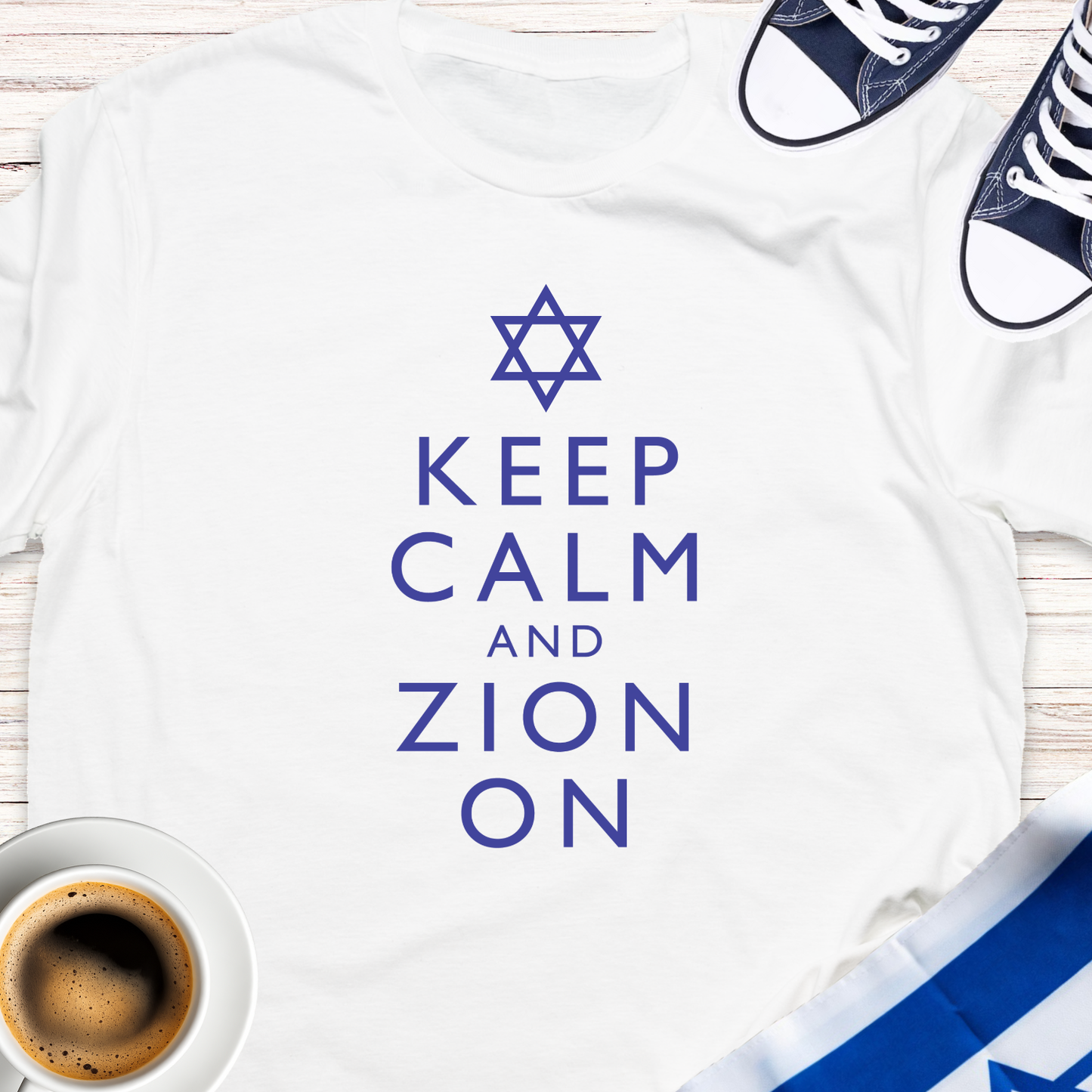 Keep Calm And Zion On T-shirt