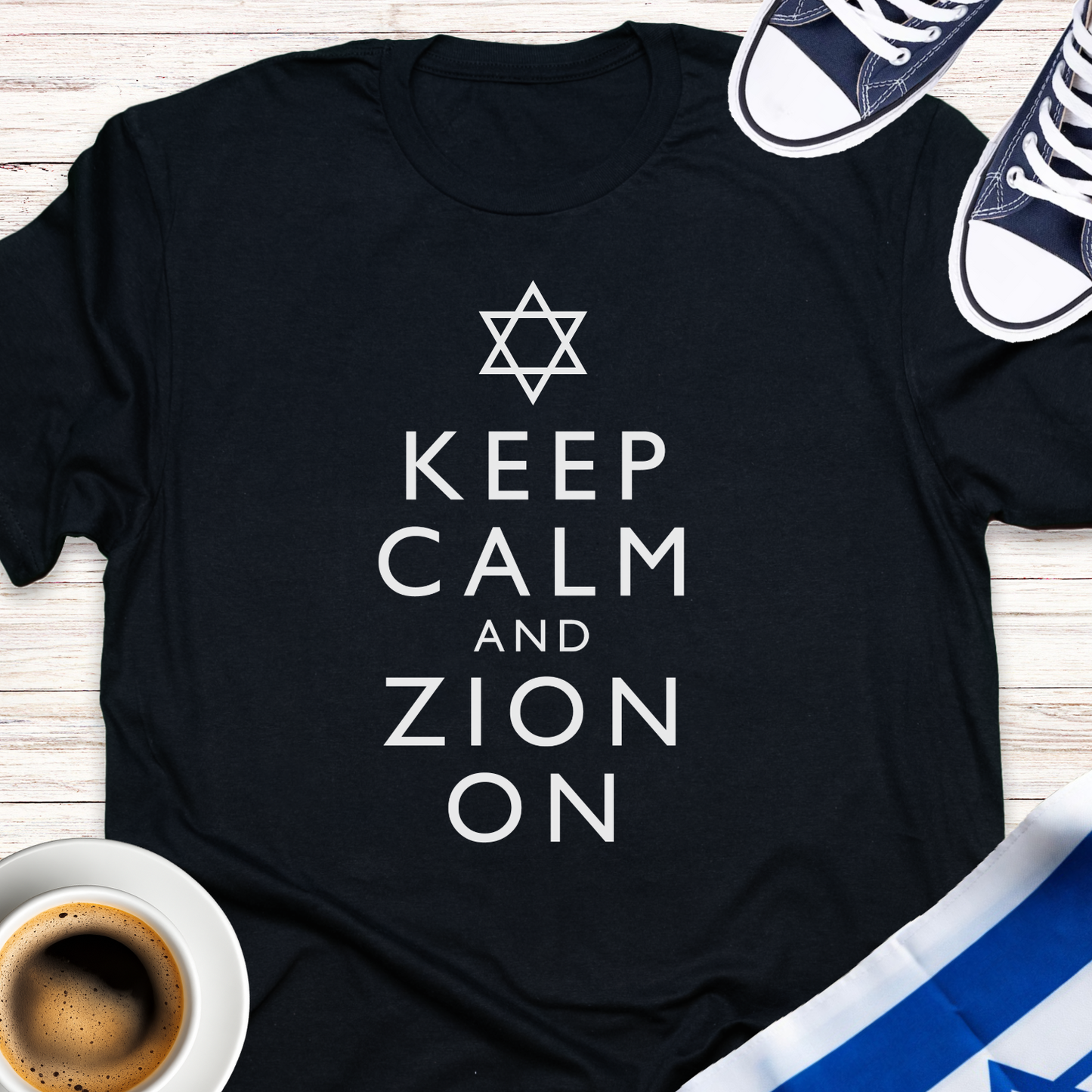 Keep Calm And Zion On T-shirt