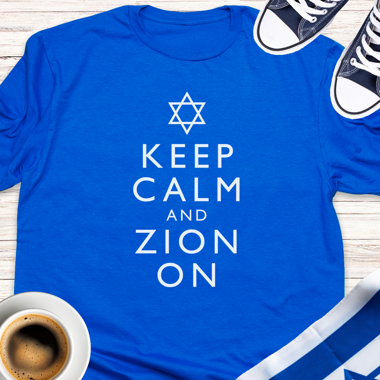 Keep Calm And Zion On T-shirt
