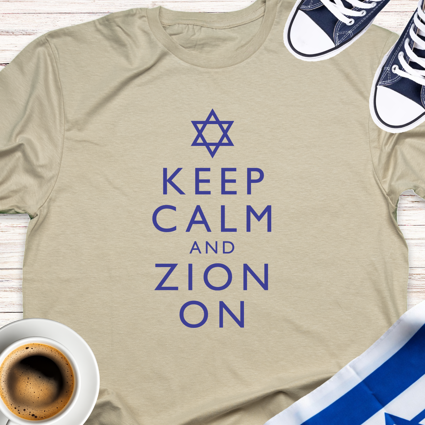 Keep Calm And Zion On T-shirt
