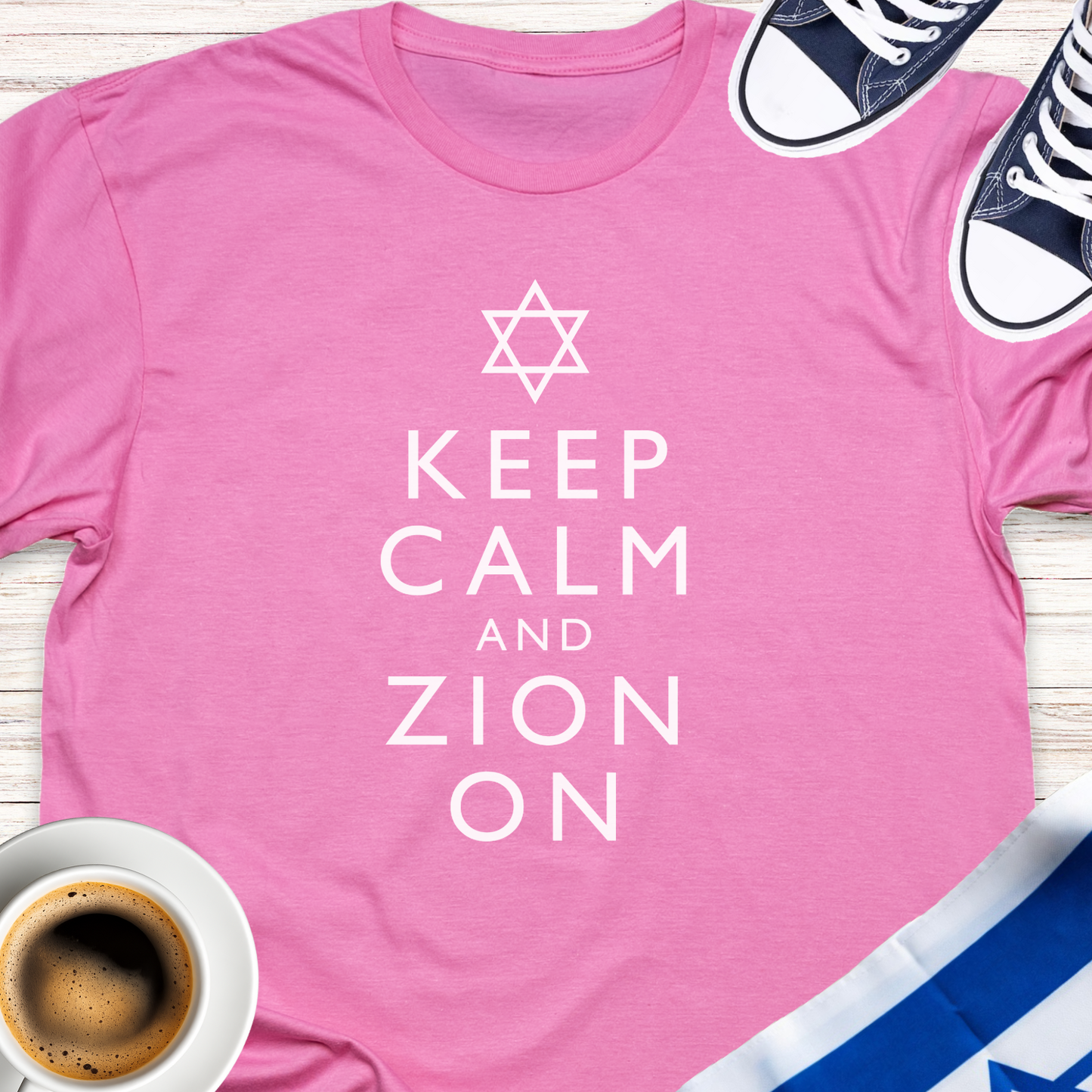 Keep Calm And Zion On T-shirt