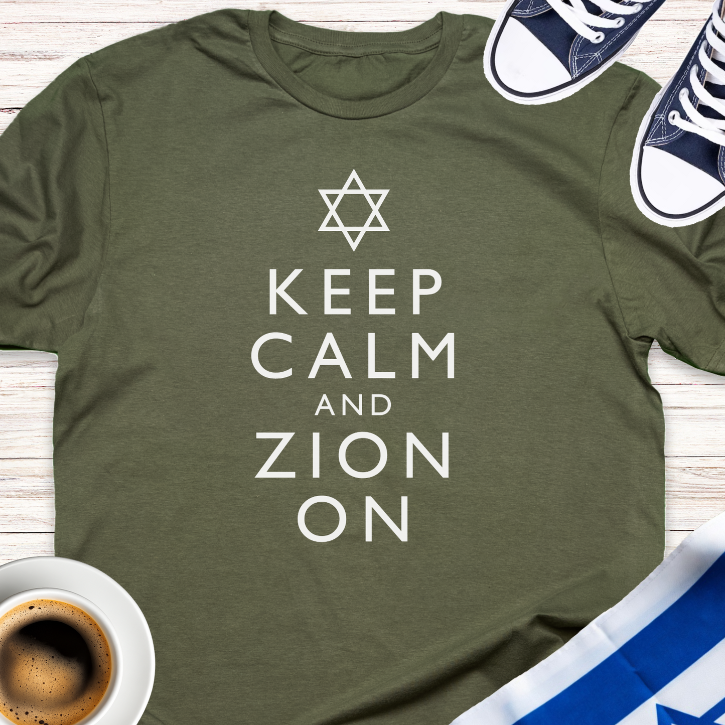 Keep Calm And Zion On T-shirt