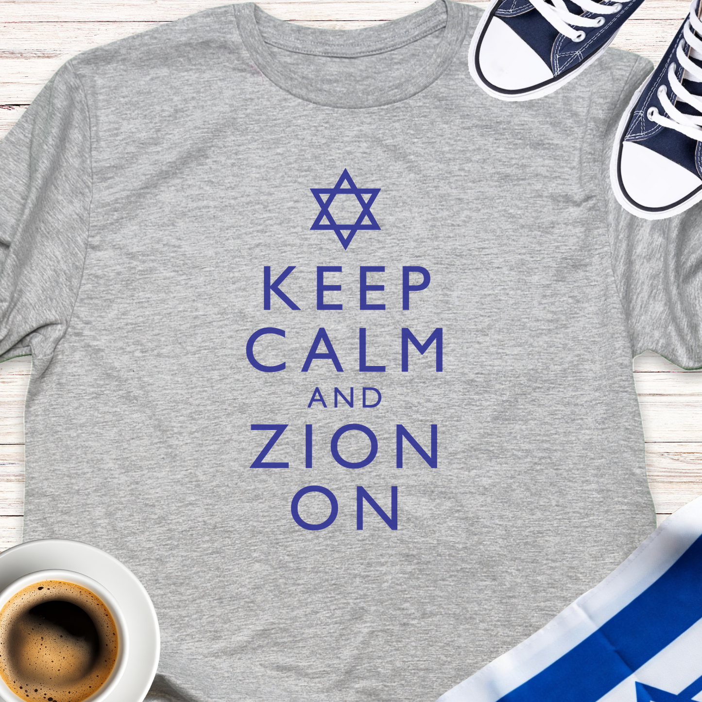Keep Calm And Zion On T-shirt