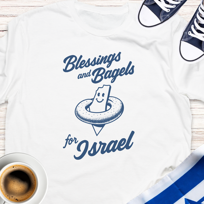 Blessings And Bagels For Israel T-shirt