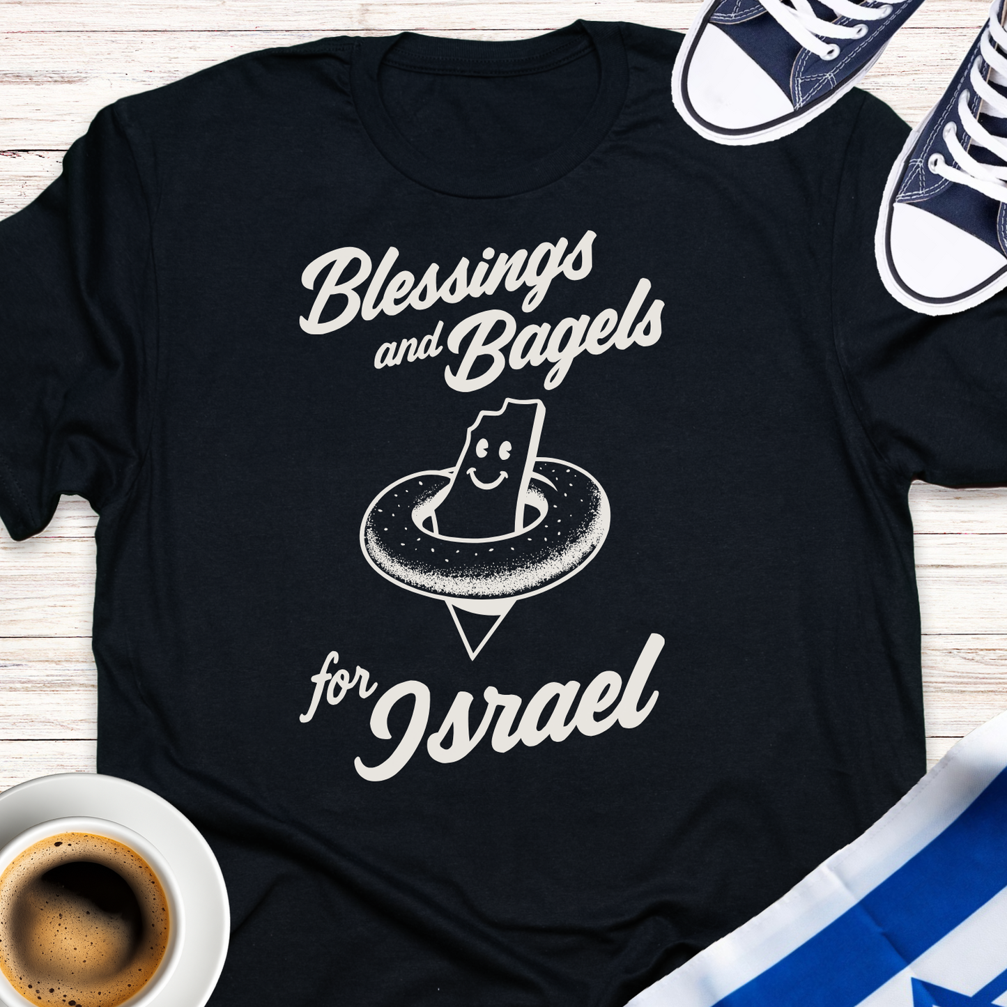 Blessings And Bagels For Israel T-shirt