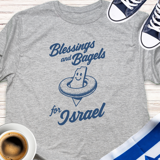 Blessings And Bagels For Israel T-shirt