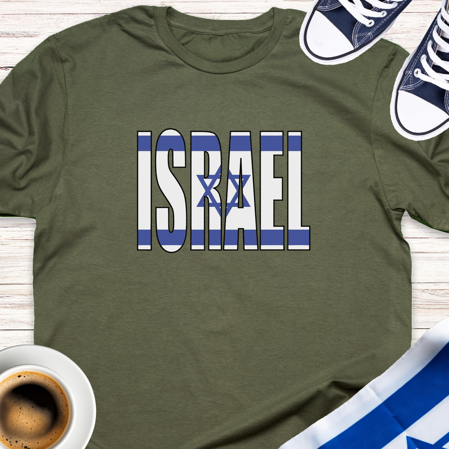 Israel Outline T-shirt